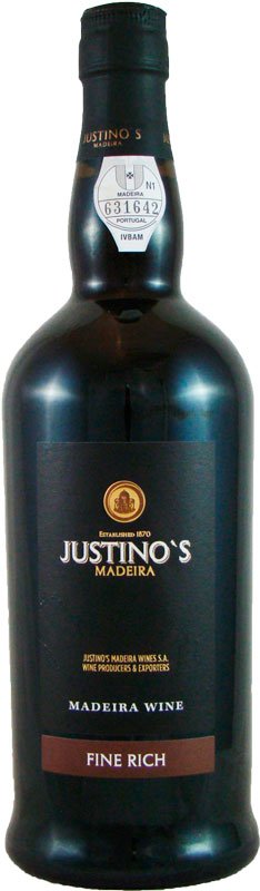 Madeira Justinos Fine Rich DOP 3 years old 0,75 l 19,0% vol.