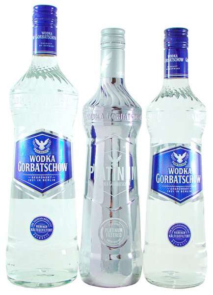 Wodka Gorbatschow 37,5% & Henkell Deu vol. 0,75 l Sektkellerei KG Co