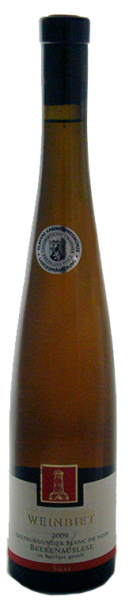 2009 Spätburgunder blanc de noir Beerenauslese edelsüß 0,50 l