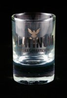 Wodka Gorbatschow Platinum Shot Glas -  kurze...