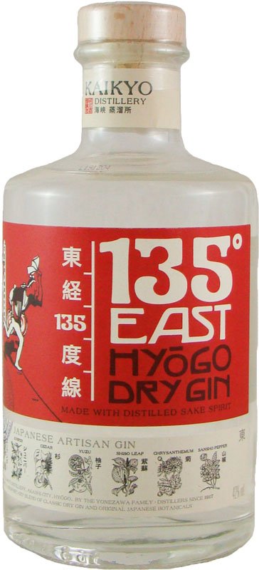 Kaikyo 135° East Hyogo Dry Gin 0,70 l 42,0% vol.