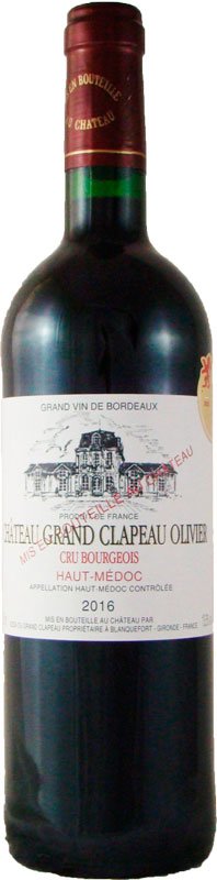 2016 Chateau du Grand Clapeau Olivier Haut Medoc AC rot trocken 0,75 l