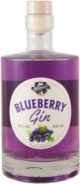 Kullmann´s Blueberry GIN 40,0 % vol. 0,50 l