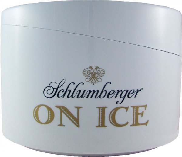 Schlumberger On Ice Eisbehälter Icebucket in weiß für Eiswürfel
