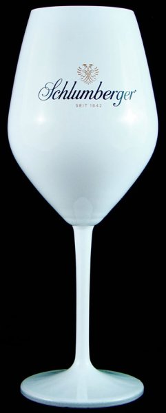 Schlumberger Weißweinglas in weiß 1 Stück Quatrophil ungeeicht