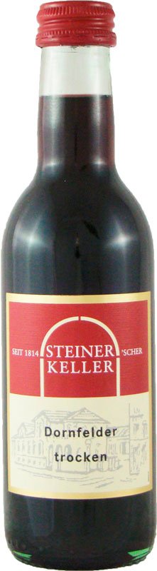 2020 Dornfelder QbA trocken 0,25 l MINIFLASCHE - Gärtner Wein, 1,99 €