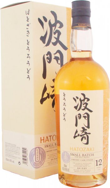 Hatozaki Small Batch 12 years Umeshu Cask Finish Pure Malt Whisky  0,70 l 46,0 % vol.