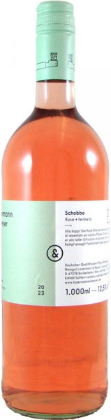 2022 Rose QbA feinherb 1,0 l "Schobberose" 12,5% vol