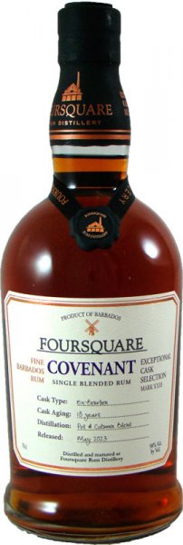 Foursquare Covenant Single Blended Fine Barbados Rum 58,0% vol. 0,70 l