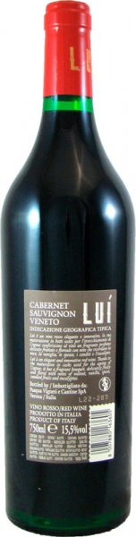 2018 LUI Cabernet Sauvignon Veneto IGT rot 0,75 l